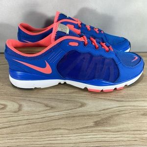 Nike Womens Breathe Flex TR2 Blue Coral Womens 8.5